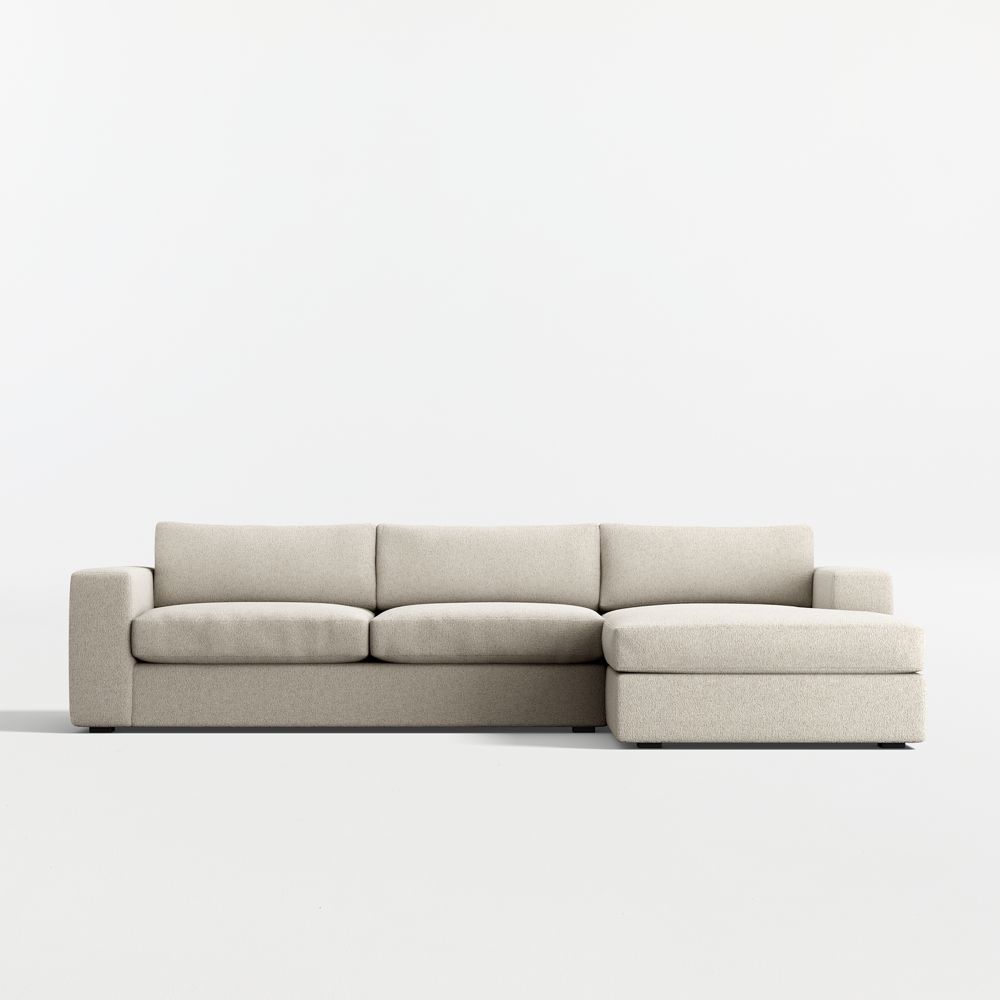 Oceanside 2-Piece Sectional Sofa with Chaise Lounge