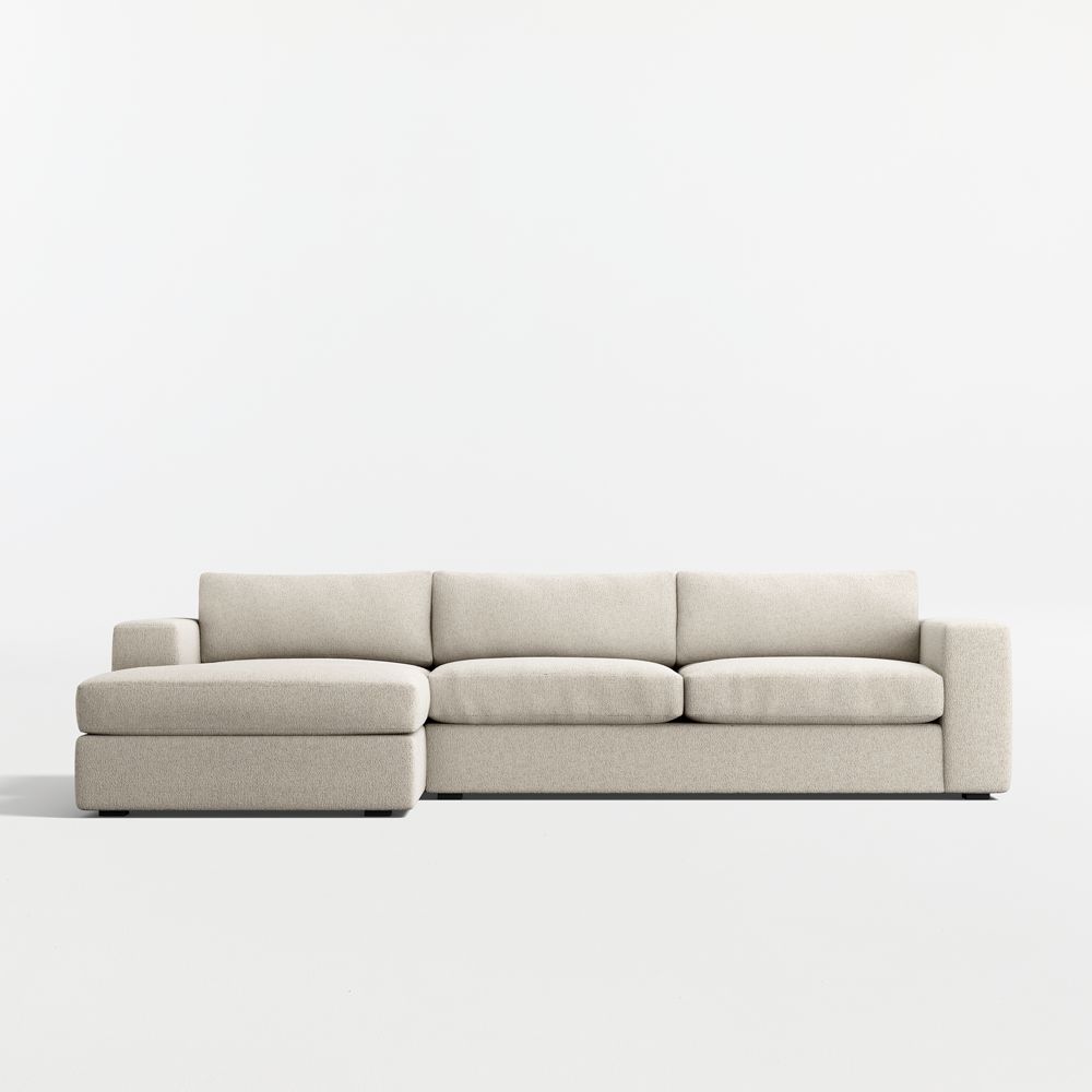 Oceanside 2-Piece Sectional Sofa with Chaise Lounge