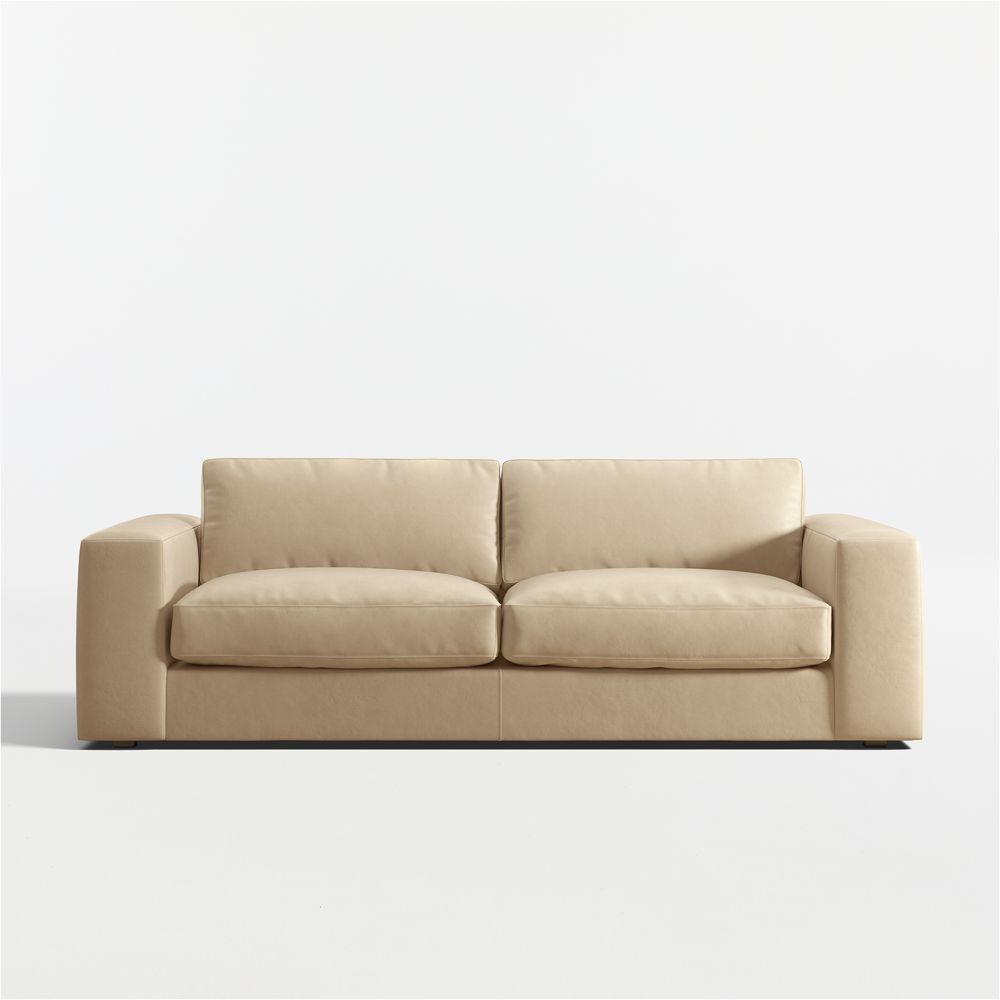 Oceanside Leather Sofa (77.5"-89")