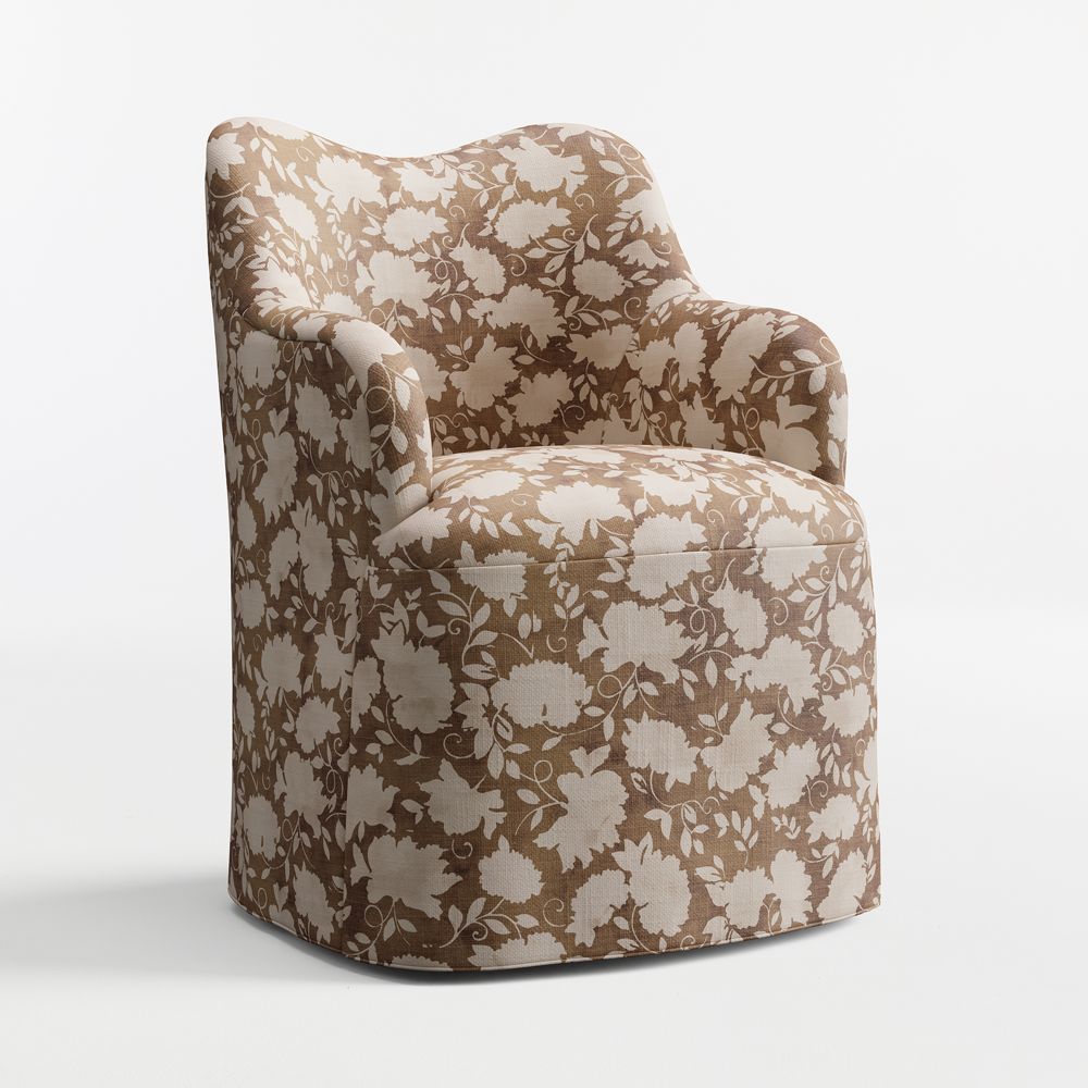 Paloma Upholstered Swivel Dining Chair