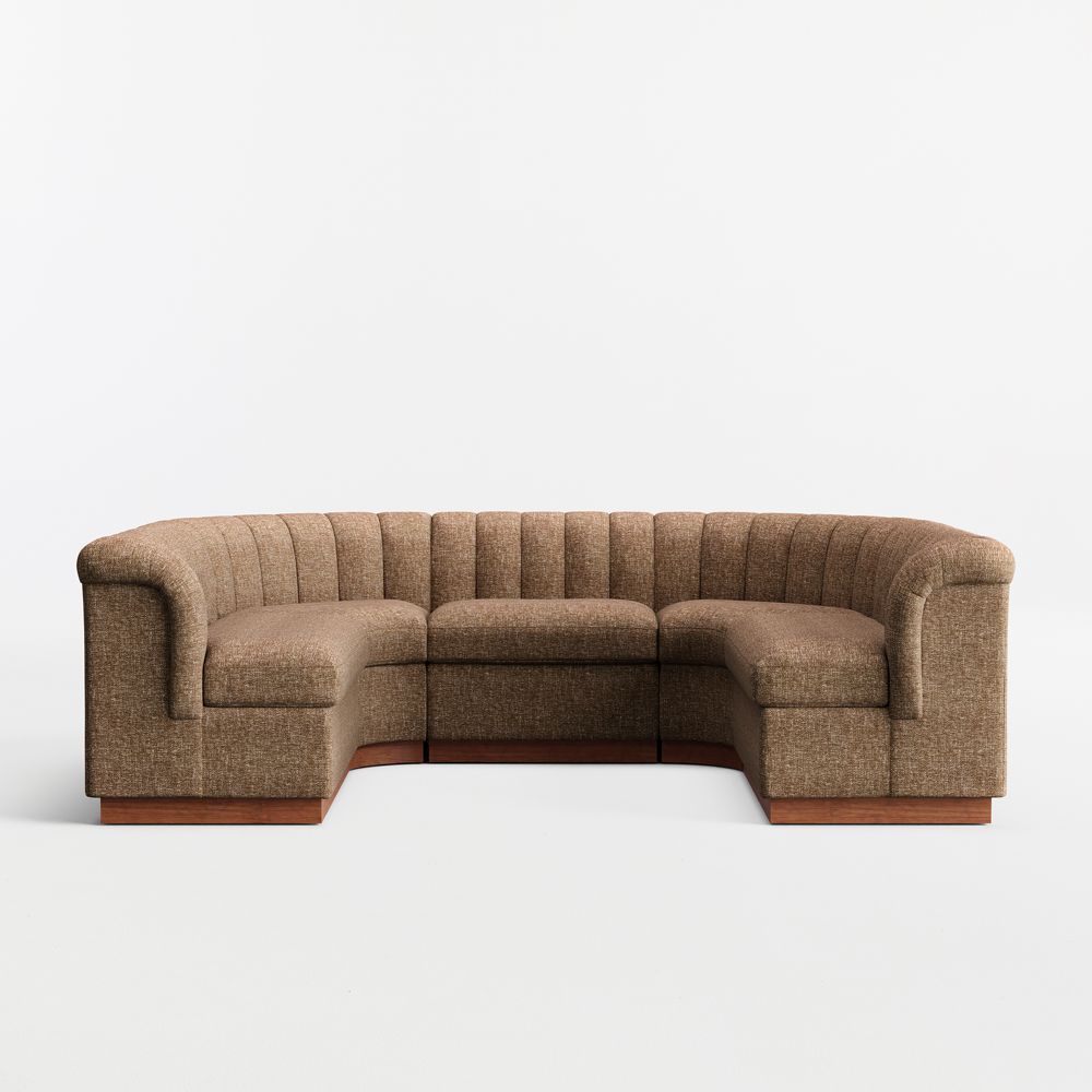 Aveline Upholstered U-Shaped Dining Banquette