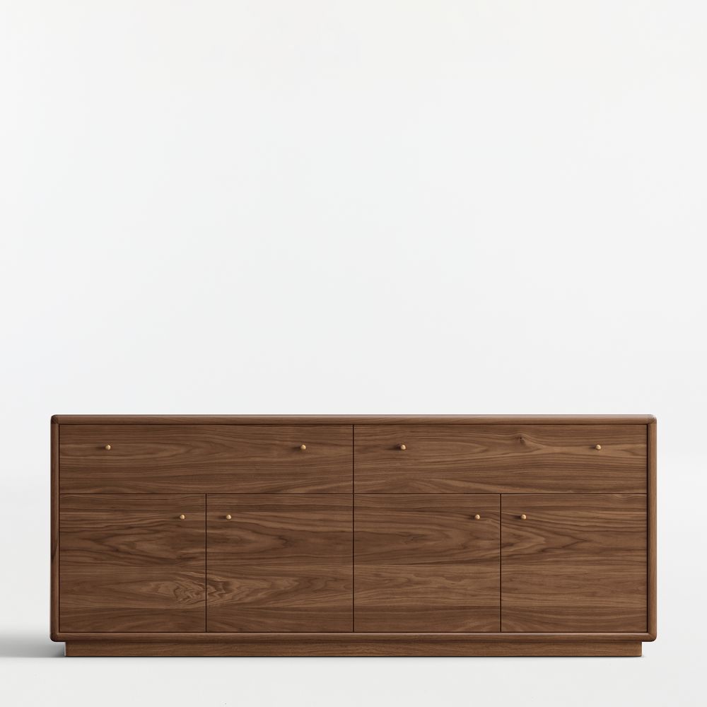 Lafayette 80" Walnut Storage Media Console