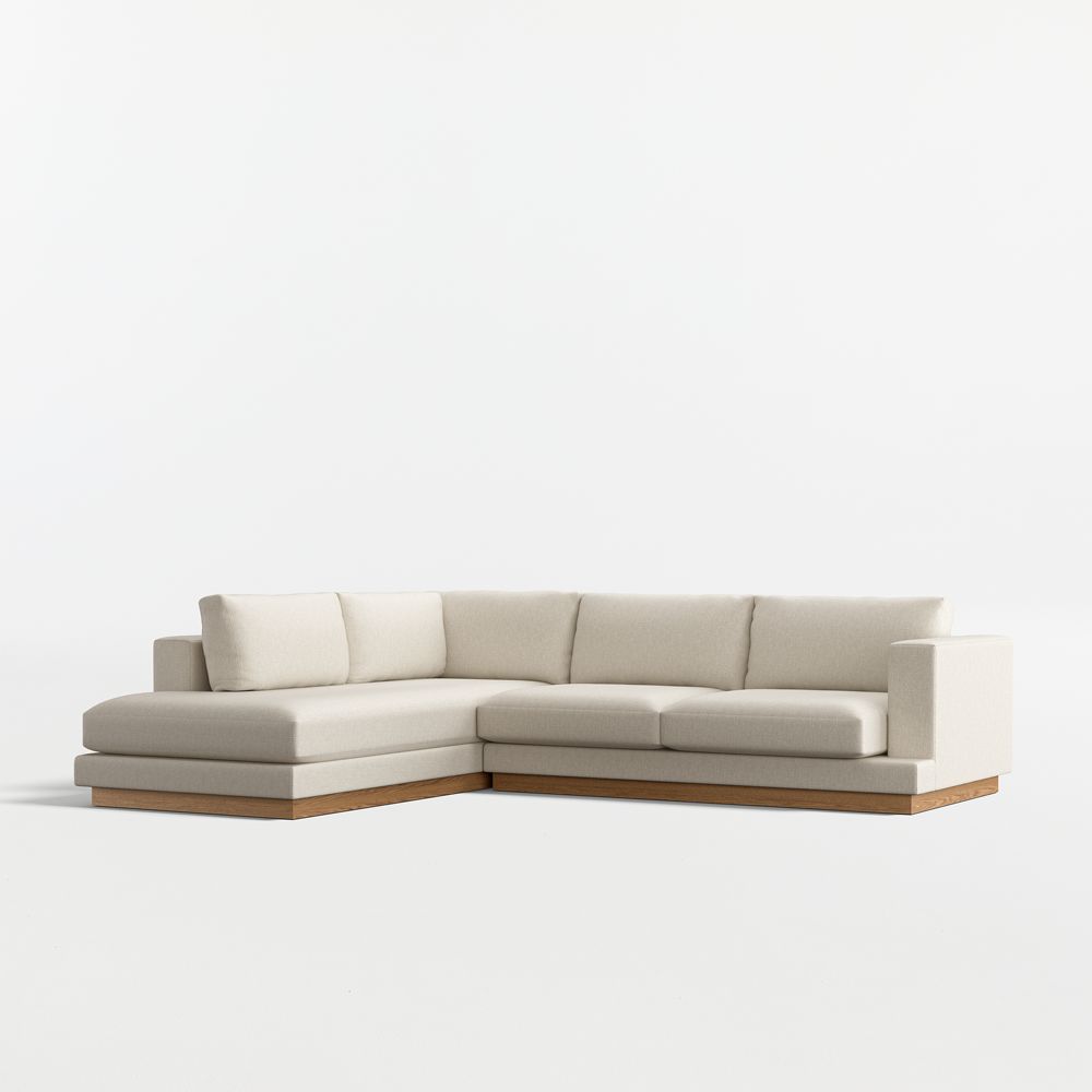 Tidal 2-Piece Sectional Sofa with Corner Bumper