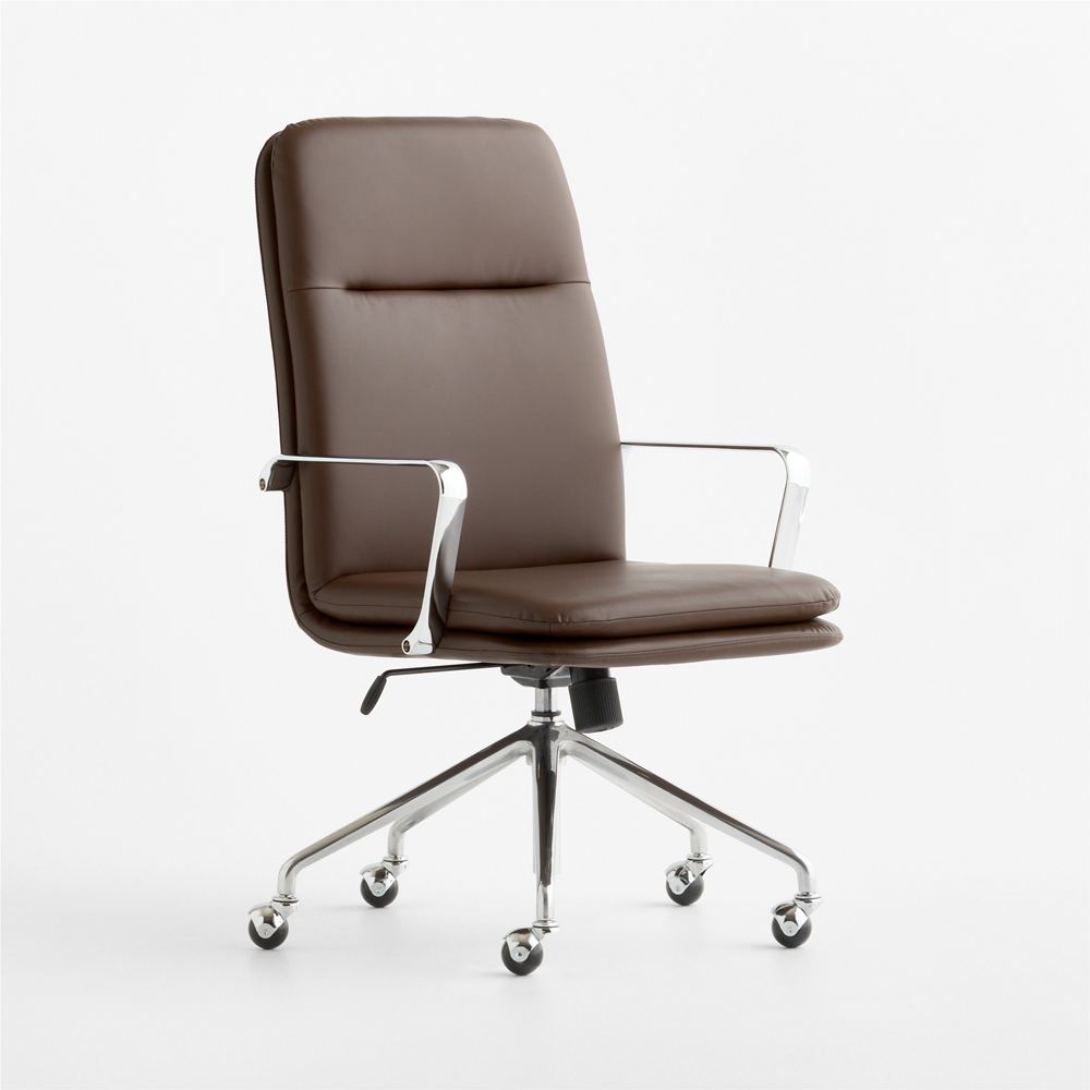 Smythe Faux Leather Office Chair