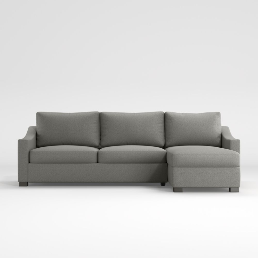 Fuller 2-Piece Queen Sleeper Sectional Sofa with Chaise Lounge