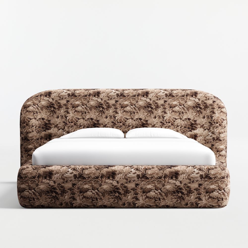 Adelaide Curved Upholstered Bed