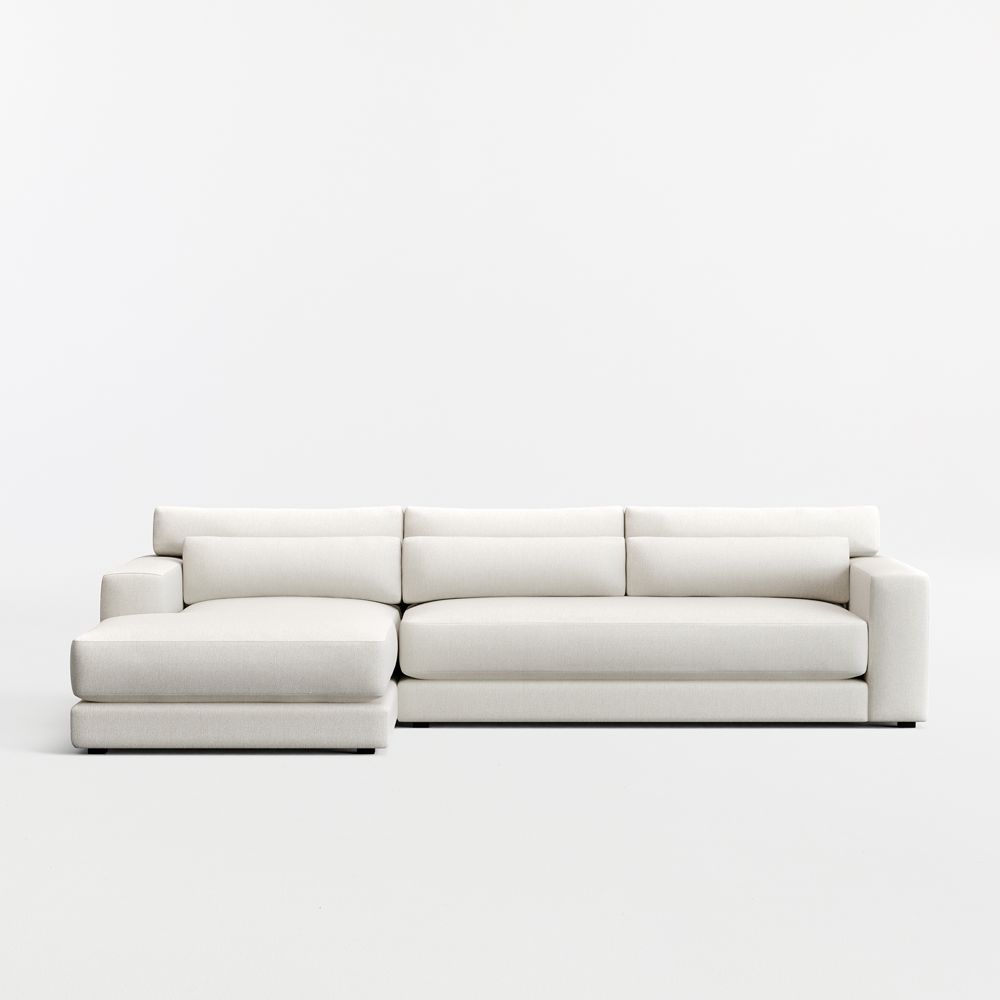 Retreat 2-Piece Bench Sectional Sofa with Chaise Lounge