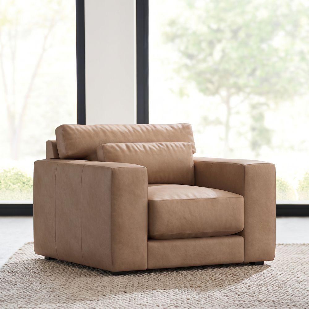 Retreat 43" Leather Chair