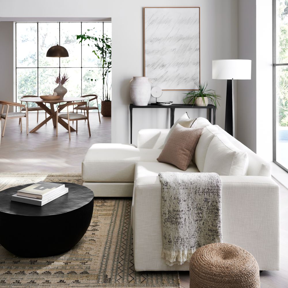 Peyton 96.5" Reversible Chaise Lounge Sectional Sofa- Image 2
