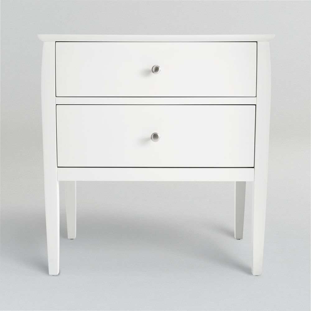 Mason 26" White Nightstand