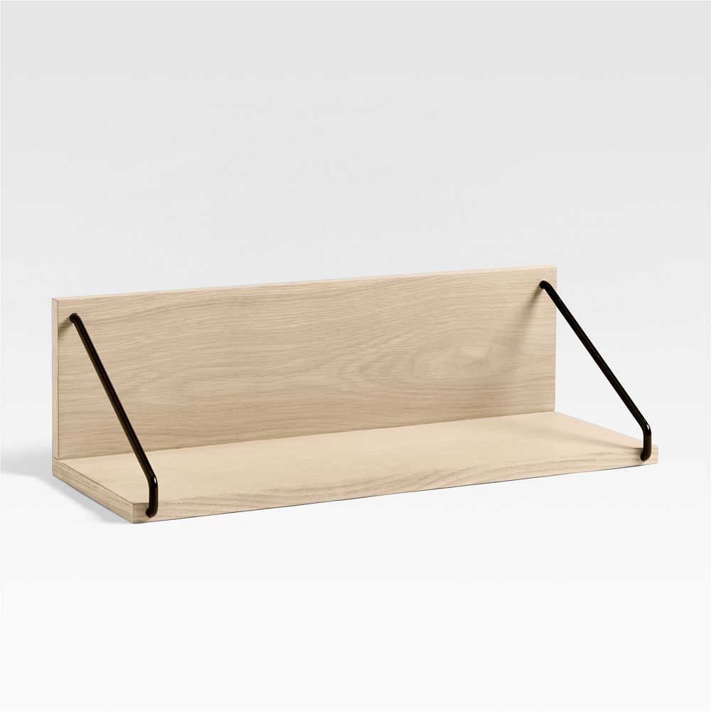 Batten White Oak Reversible Shelf