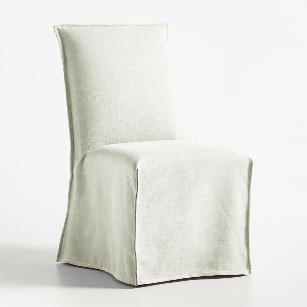 Addison Flange Slipcovered Dining Chair