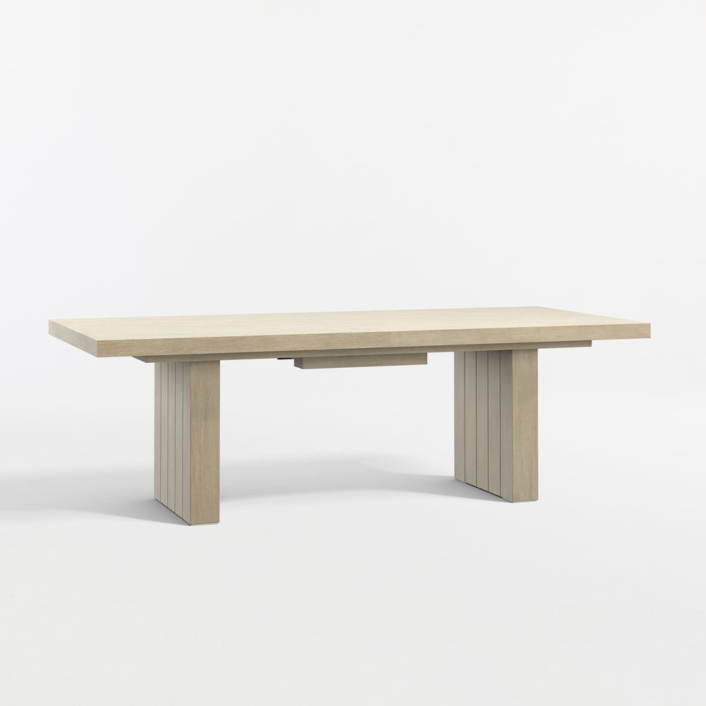 Mallorca 92"-114" Solid Wood Extendable Outdoor Dining Table