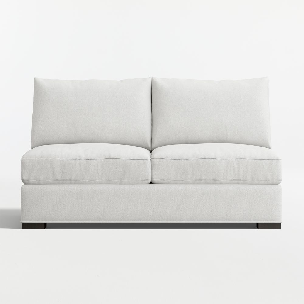 Axis Armless Full Sleeper Sofa Sectional Piece with Air Mattress