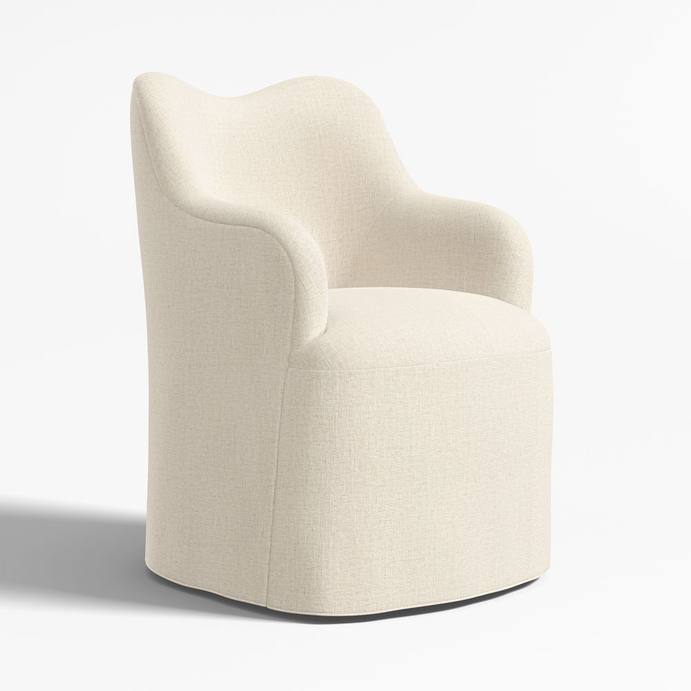 Paloma Upholstered Swivel Dining Chair
