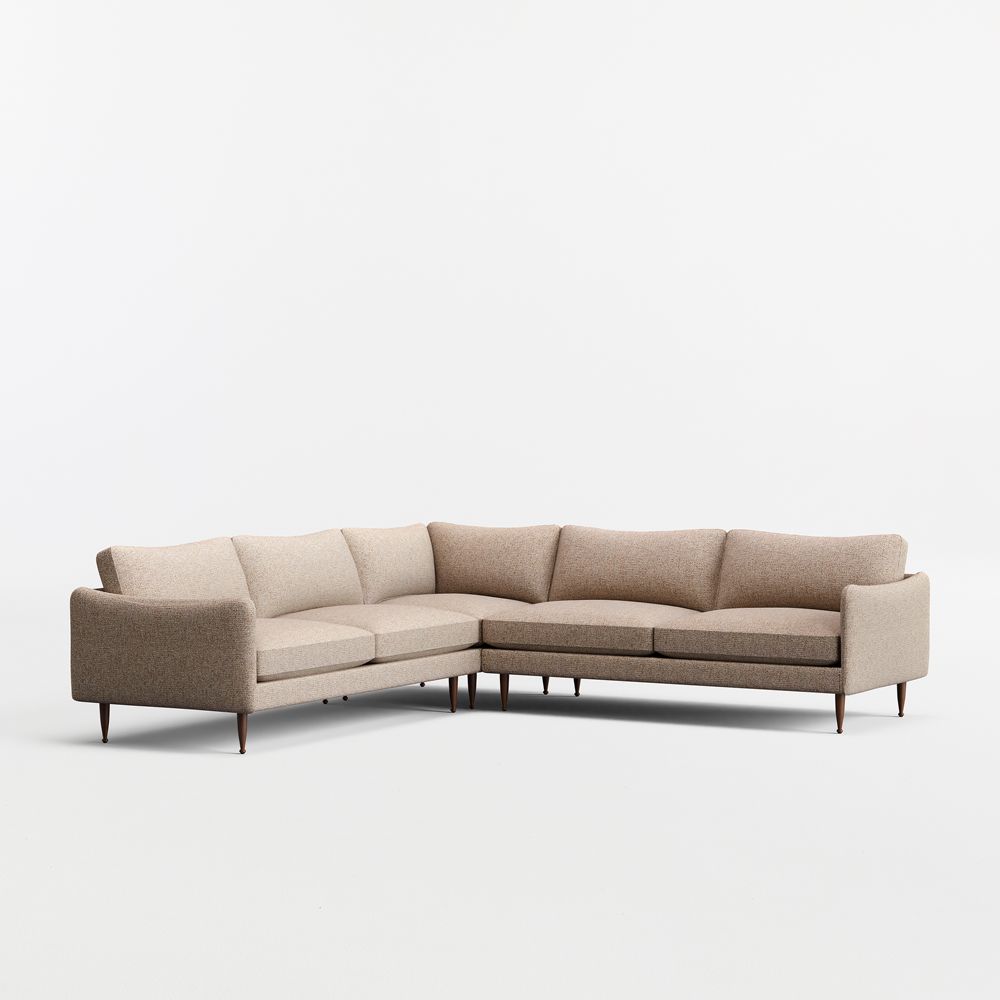 Cosgrove 3-Piece L-Shaped Sectional Sofa