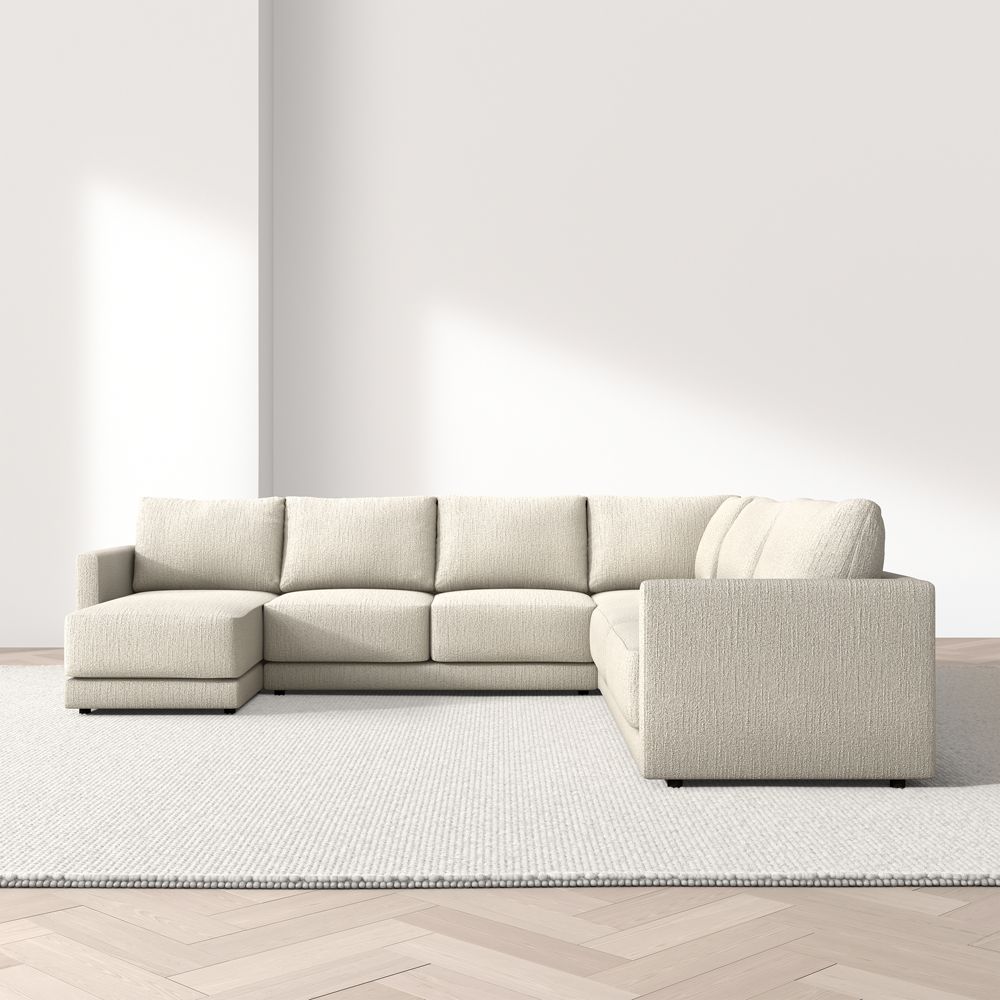 Gather 4-Piece L-Shaped Sectional Sofa with Chaise Lounge