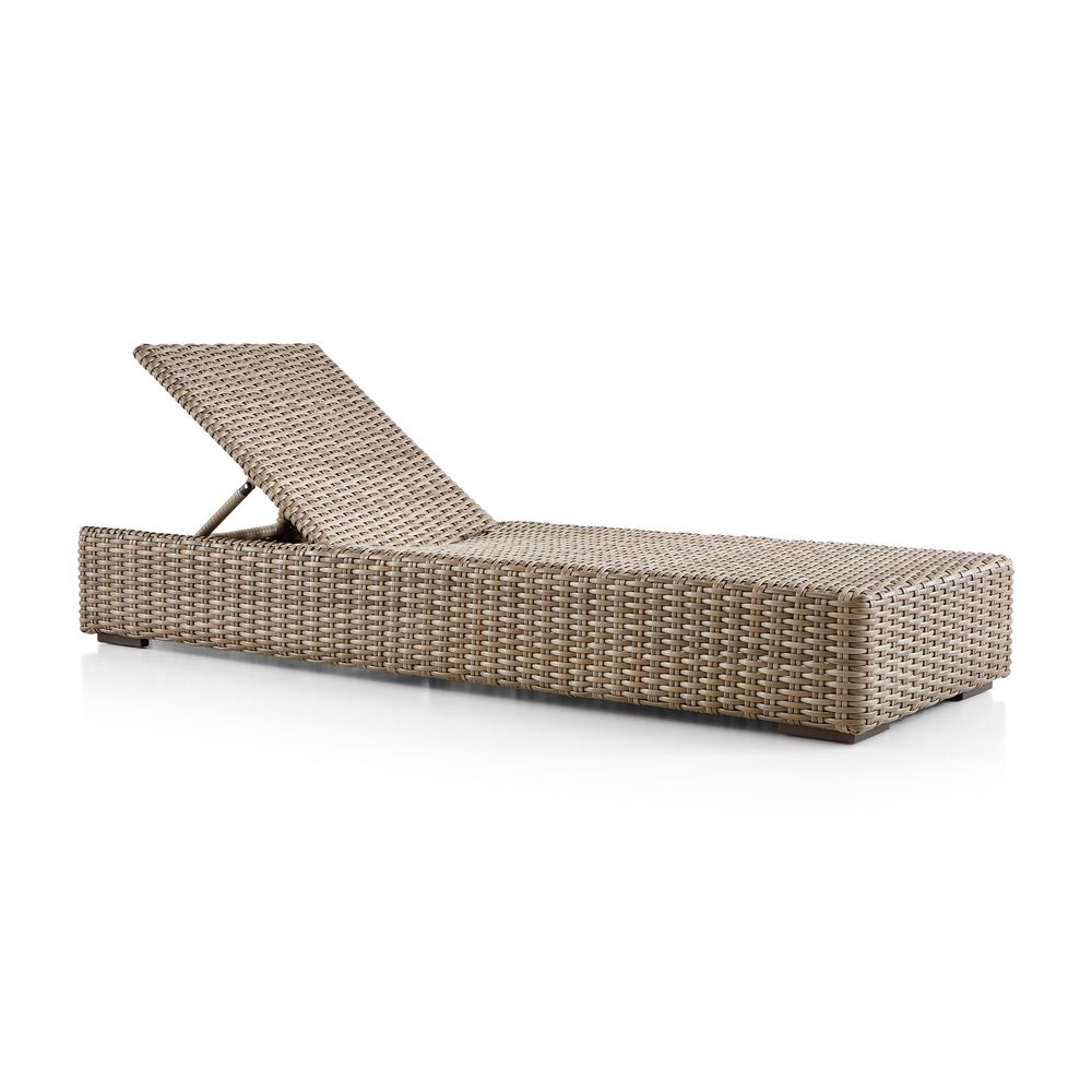 Abaco All-Weather Wicker Outdoor Sun Lounger Frame