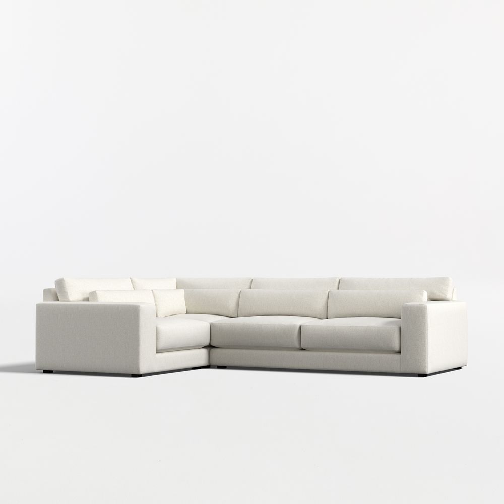 Retreat 3-Piece L-Shaped Sectional Sofa