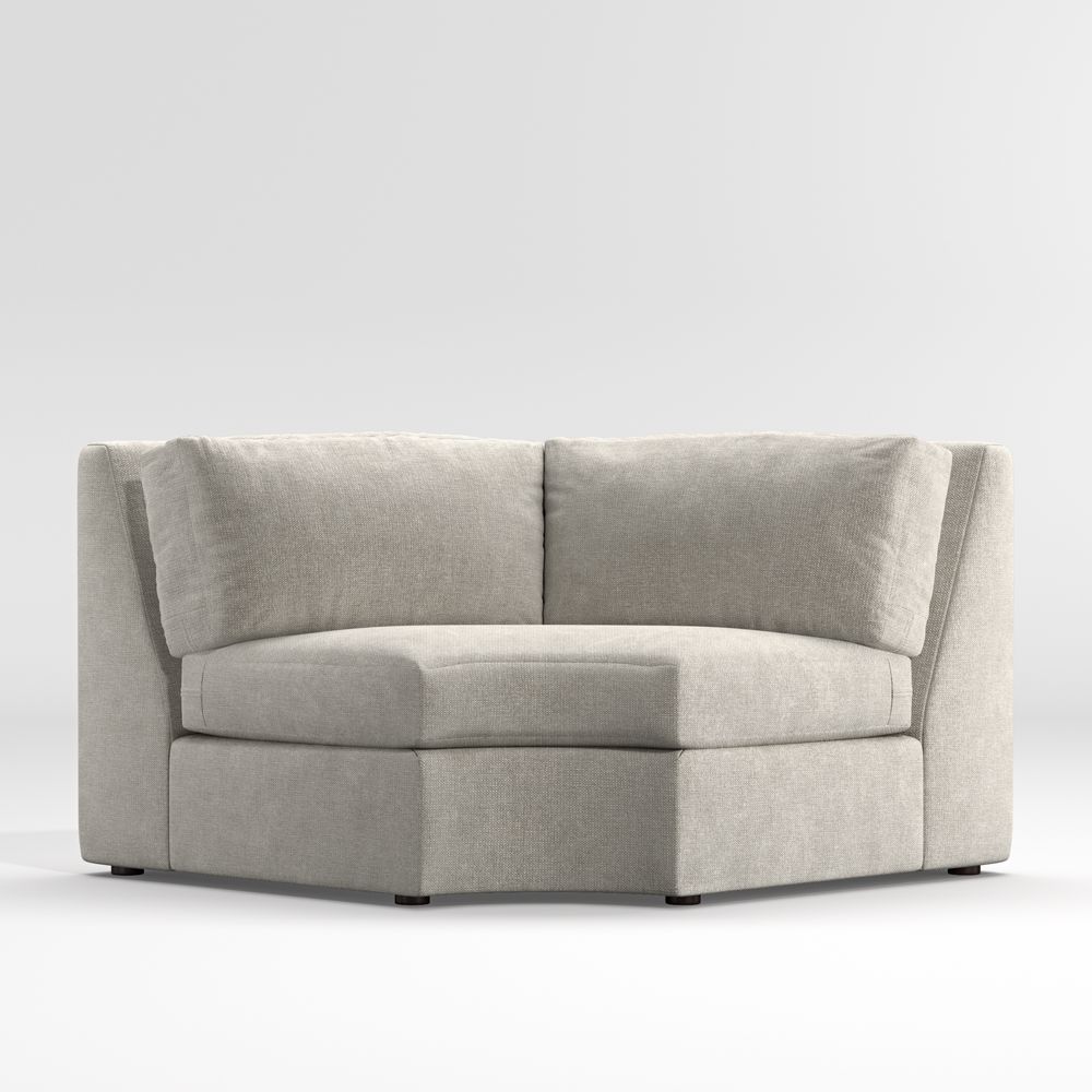 Notch Wedge Chair Sectional Piece