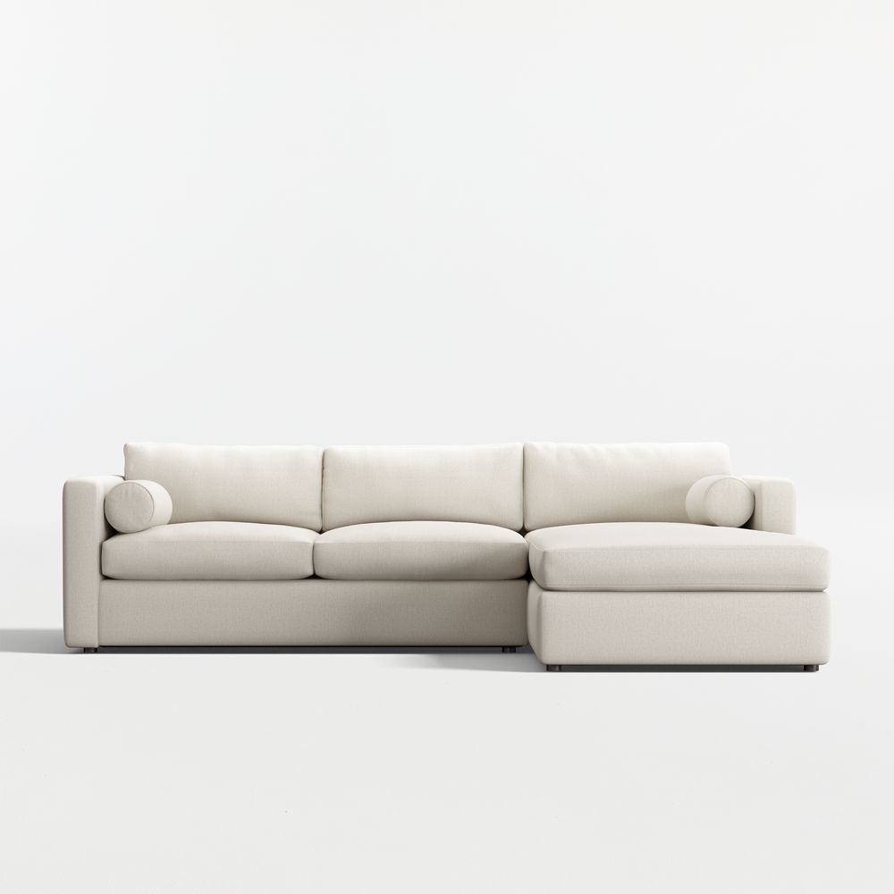 Aris Deep 2-Piece Sectional Sofa with Chaise Lounge