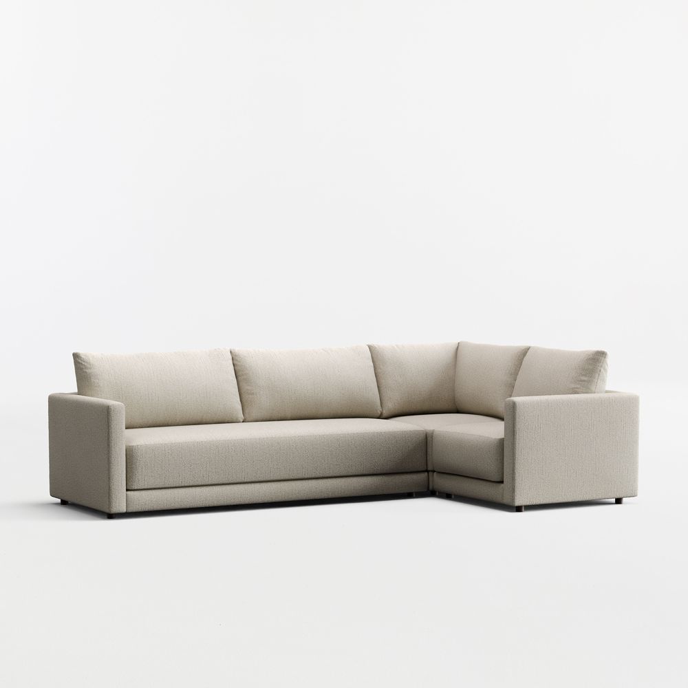 Gather 3-Piece L-Shaped Bench Sectional Sofa