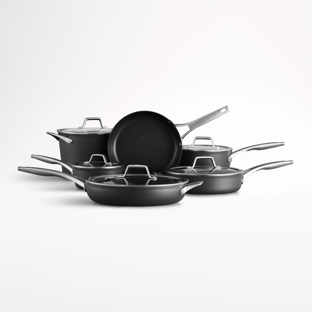 Calphalon Premier Nonstick Mineral Shield 11-Piece Cookware Set