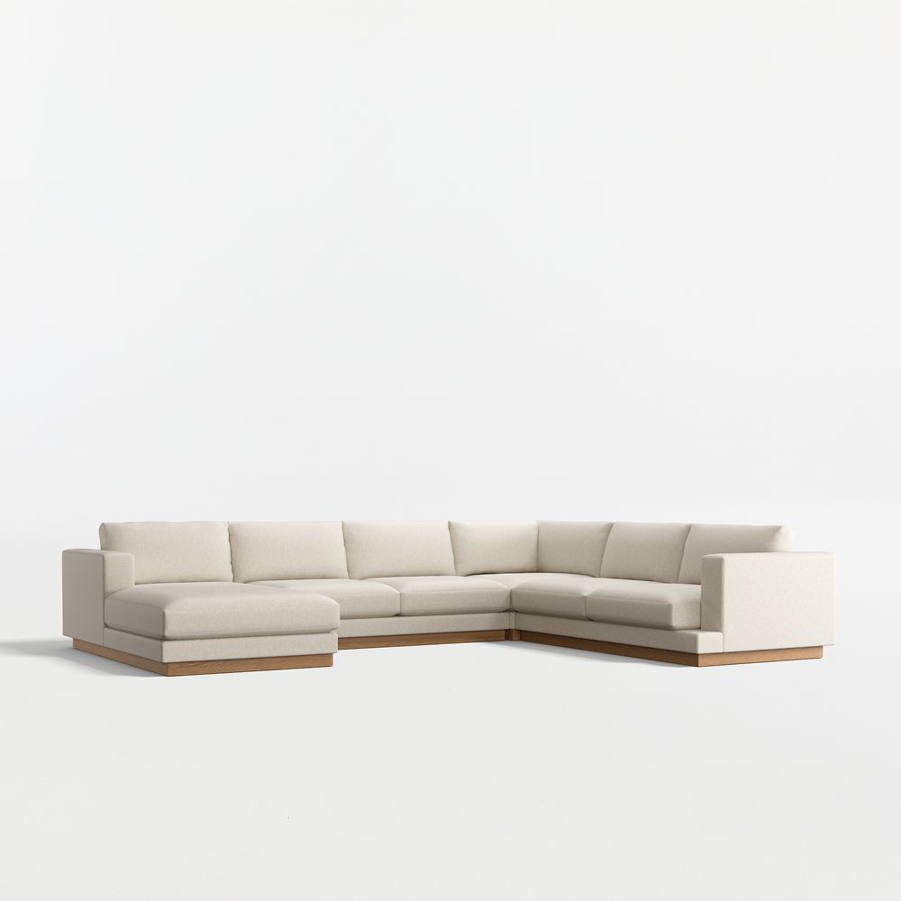 Tidal 4-Piece L-Shaped Sectional Sofa with Chaise Lounge