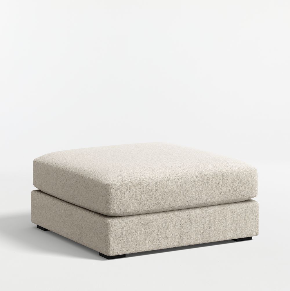 Oceanside Low 37" Square Ottoman