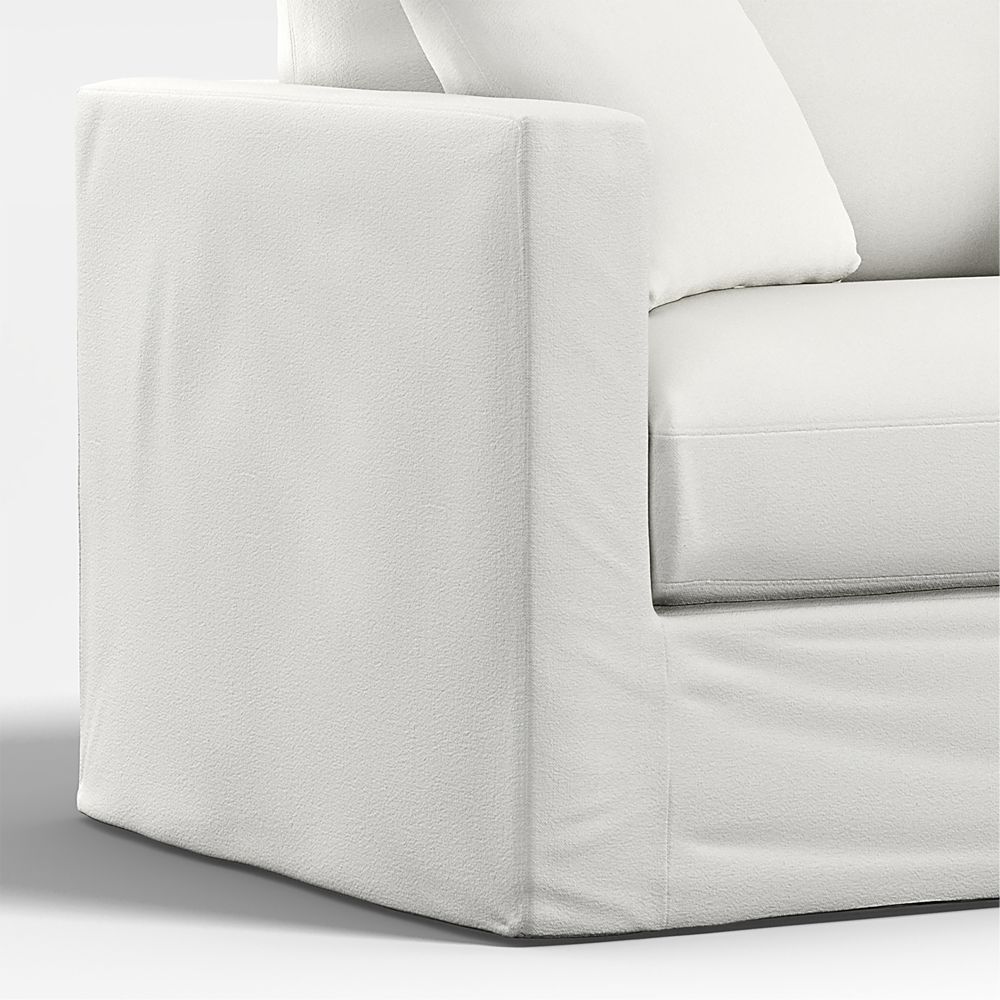 Replacement Slipcover for Willlow II 54" Slipcovered Chair and a Half