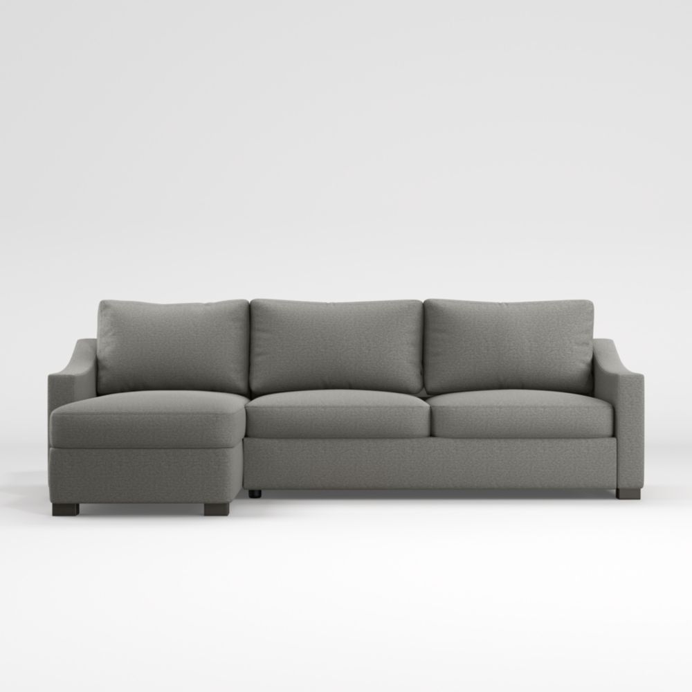 Fuller 2-Piece Queen Sleeper Sectional Sofa with Chaise Lounge
