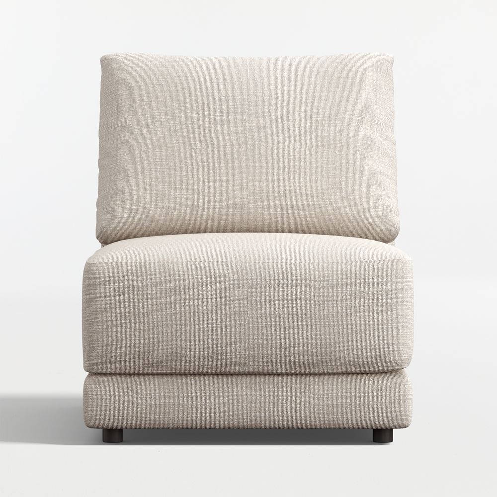 Gather Deep Armless Chair Sectional Piece