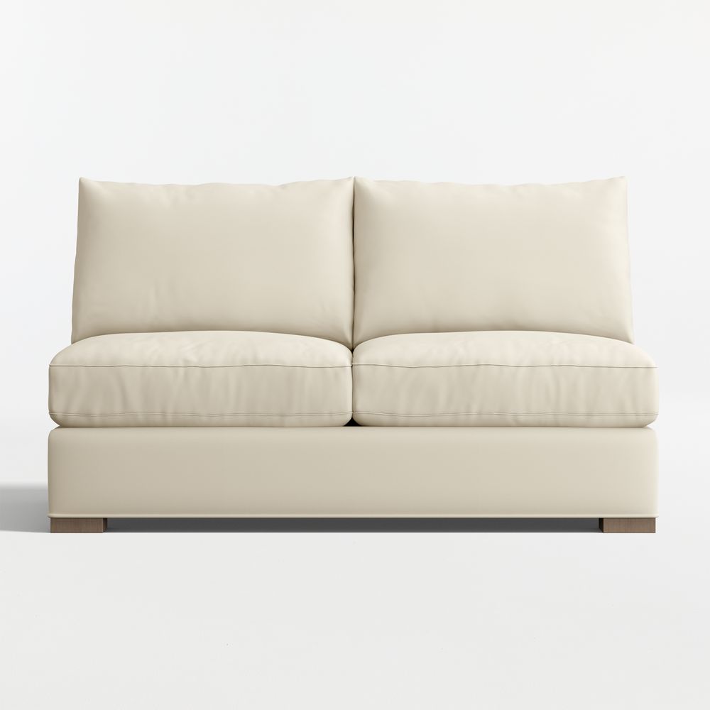 Axis Armless Loveseat Sectional Piece