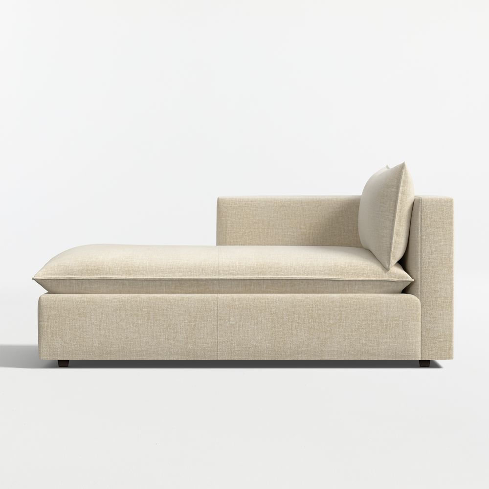 Lotus Deep Modular Left-Arm Chaise Lounge