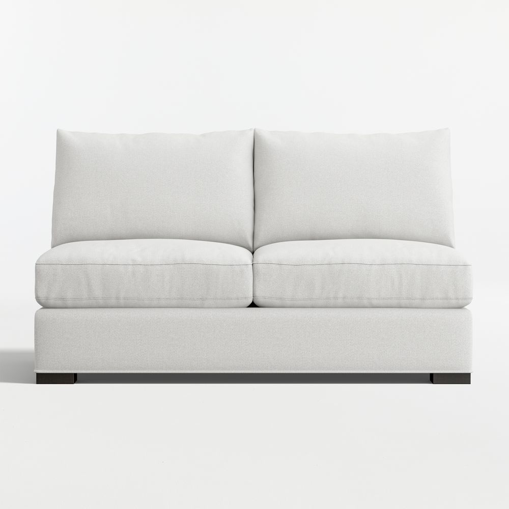 Axis Armless Loveseat Sectional Piece