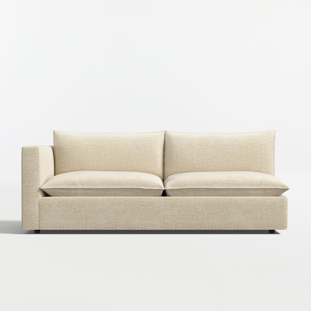 Lotus Deep Modular Left-Arm Sofa Sectional Piece
