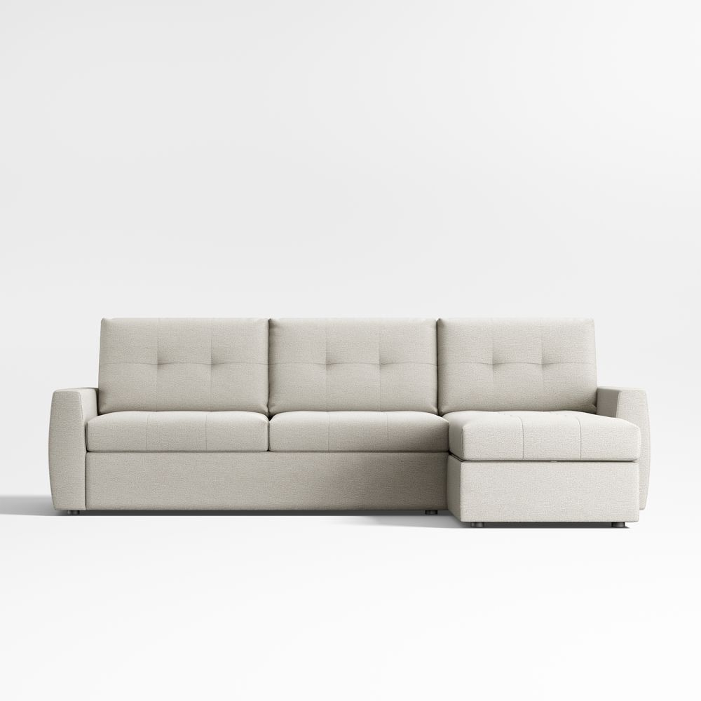 Sombra 2-Piece Queen Sleeper Sectional Sofa with Chaise Lounge