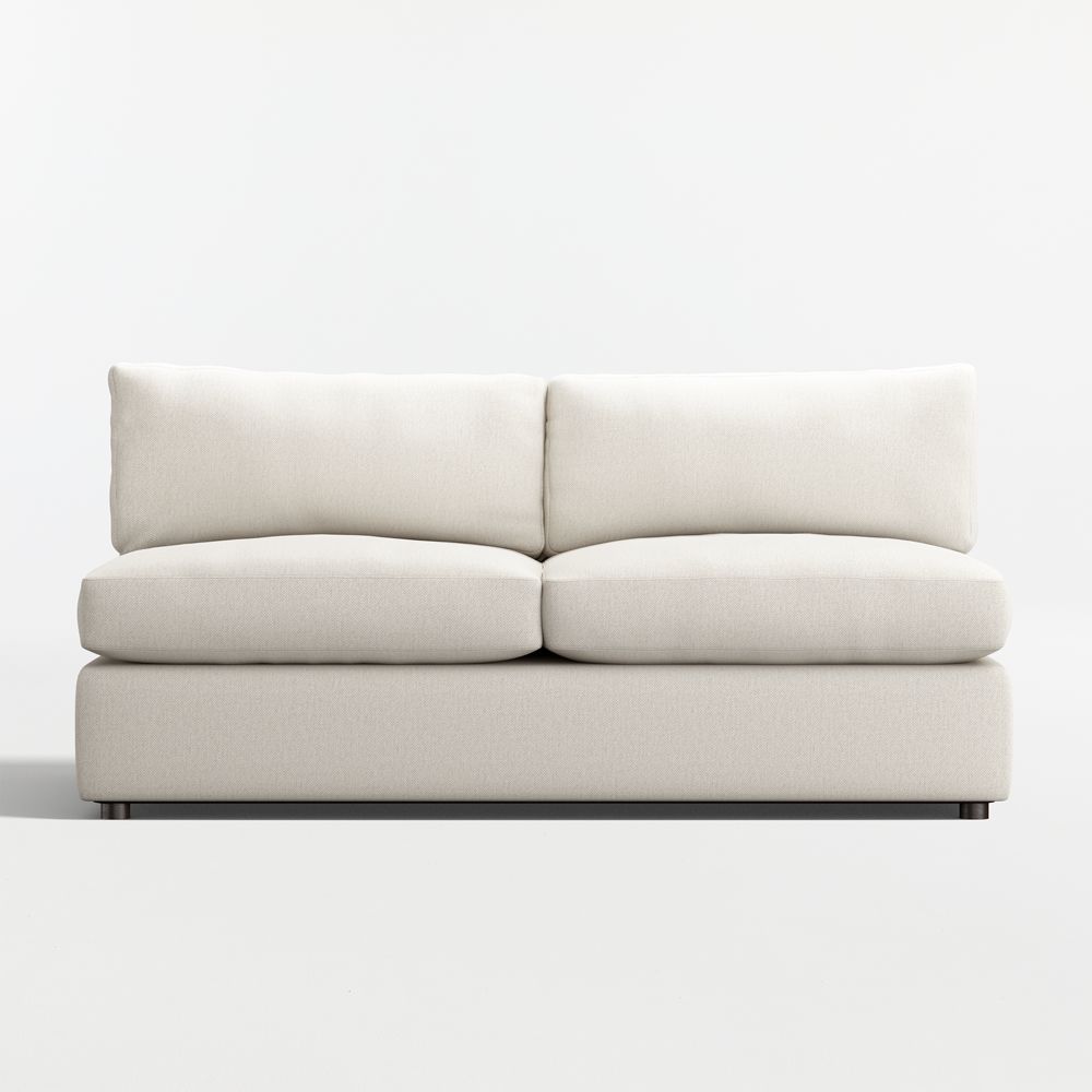 Aris Armless Loveseat Sectional Piece