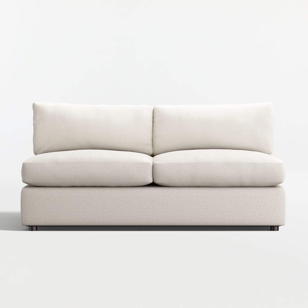 Aris Deep Armless Loveseat