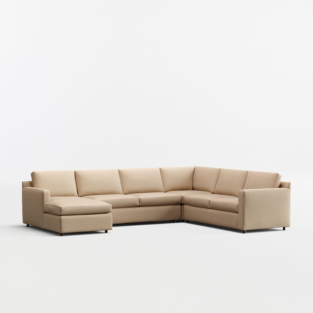 Barrett II 4-Piece L-Shaped Sectional Sofa with Chaise Lounge