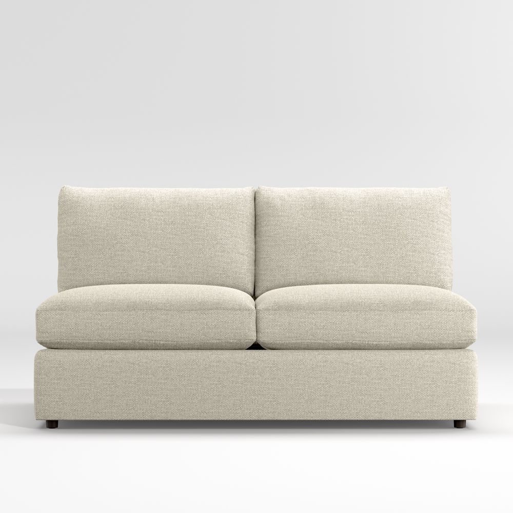Lounge Deep Armless Loveseat Sectional Piece