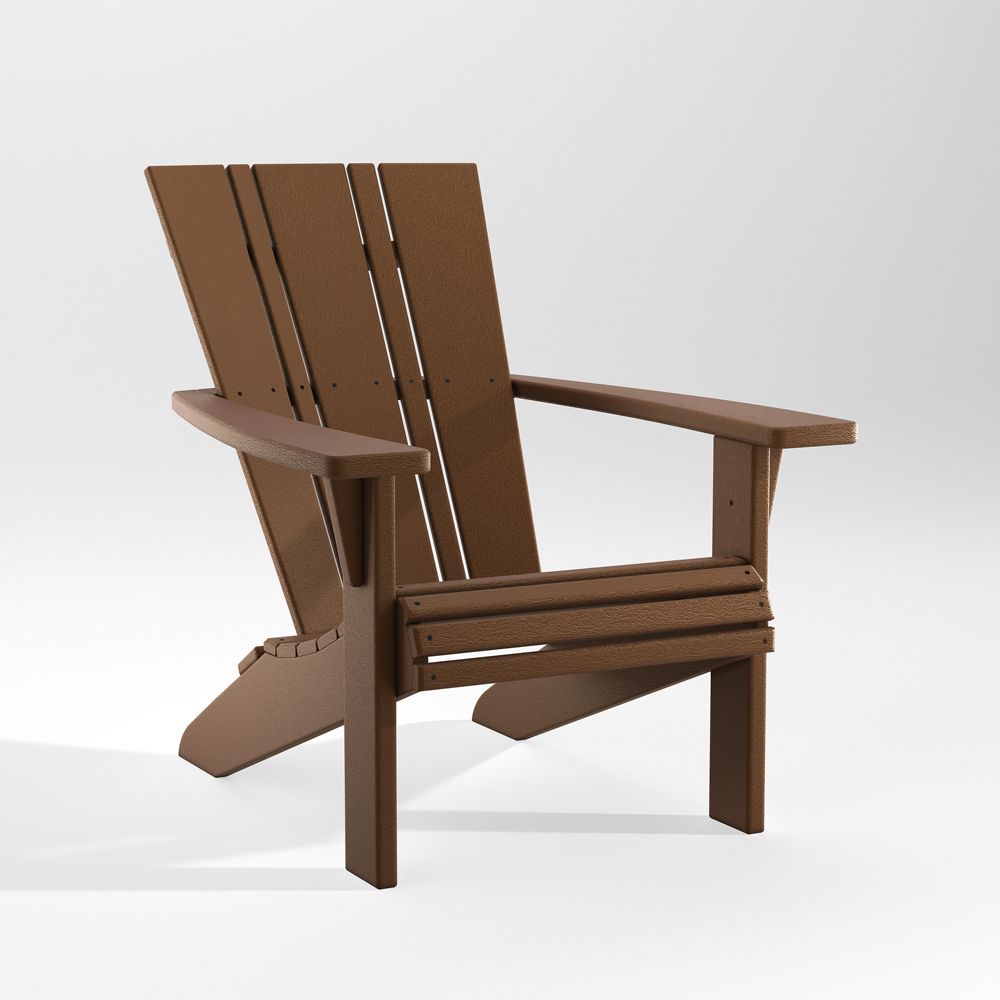 Vista II Teak Outdoor Adirondack Chair by POLYWOOD