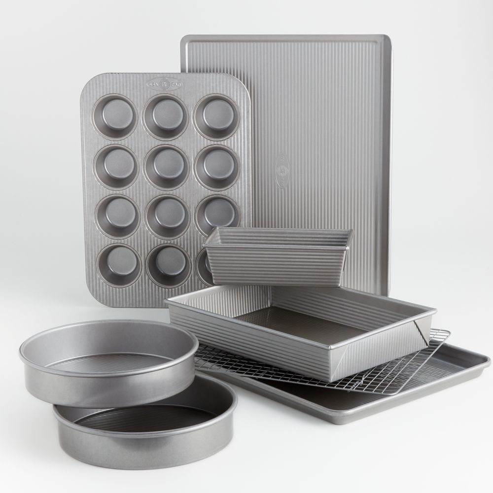 USA Pan 8-Piece Nonstick Bakeware Set