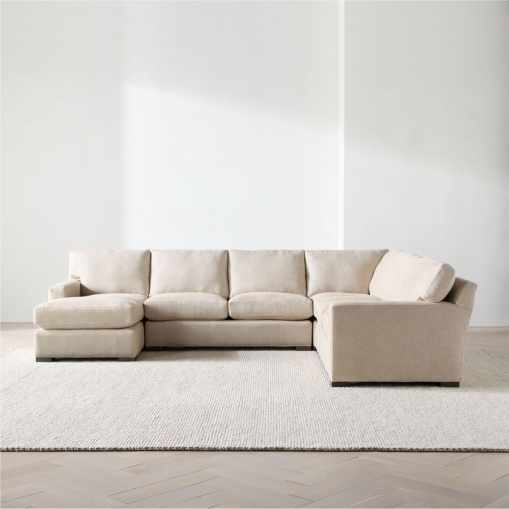 Axis 4-Piece L-Shaped Sectional Sofa with Chaise Lounge- Image 3