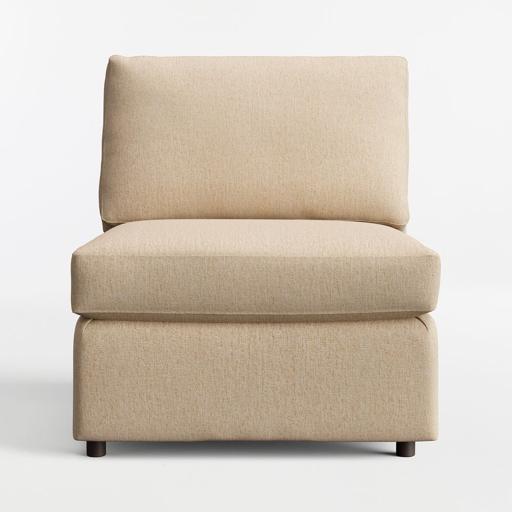 Barrett II Armless Chair Sectional Piece