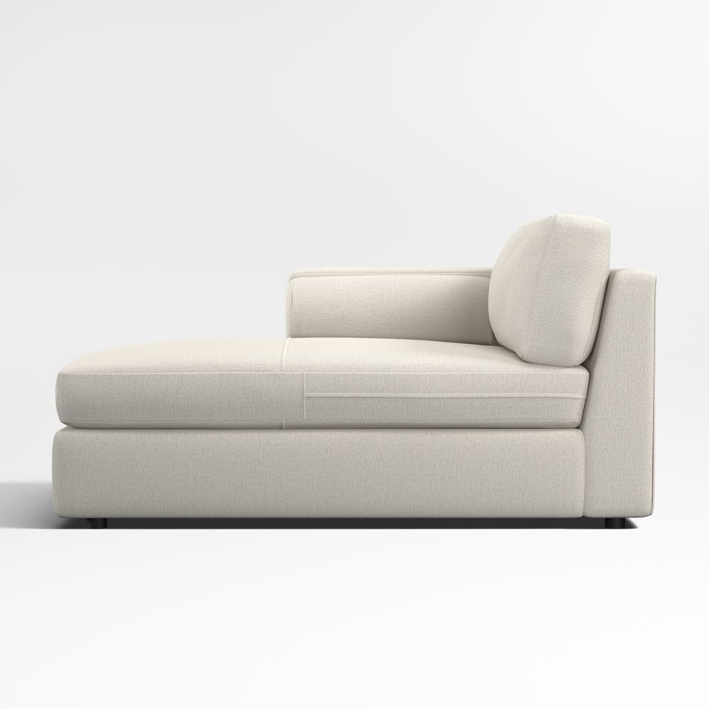 Aris Left-Arm Chaise Lounge Sectional Piece