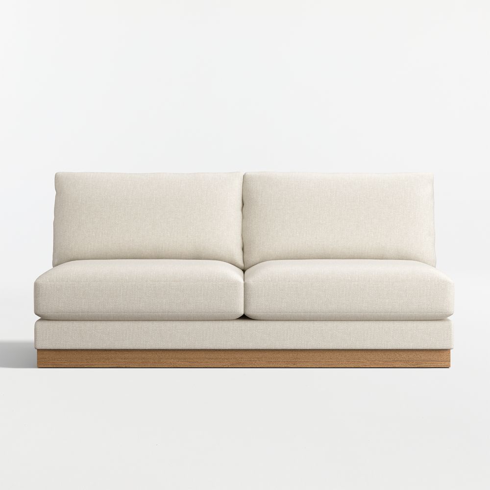 Tidal Armless Sofa Sectional Piece