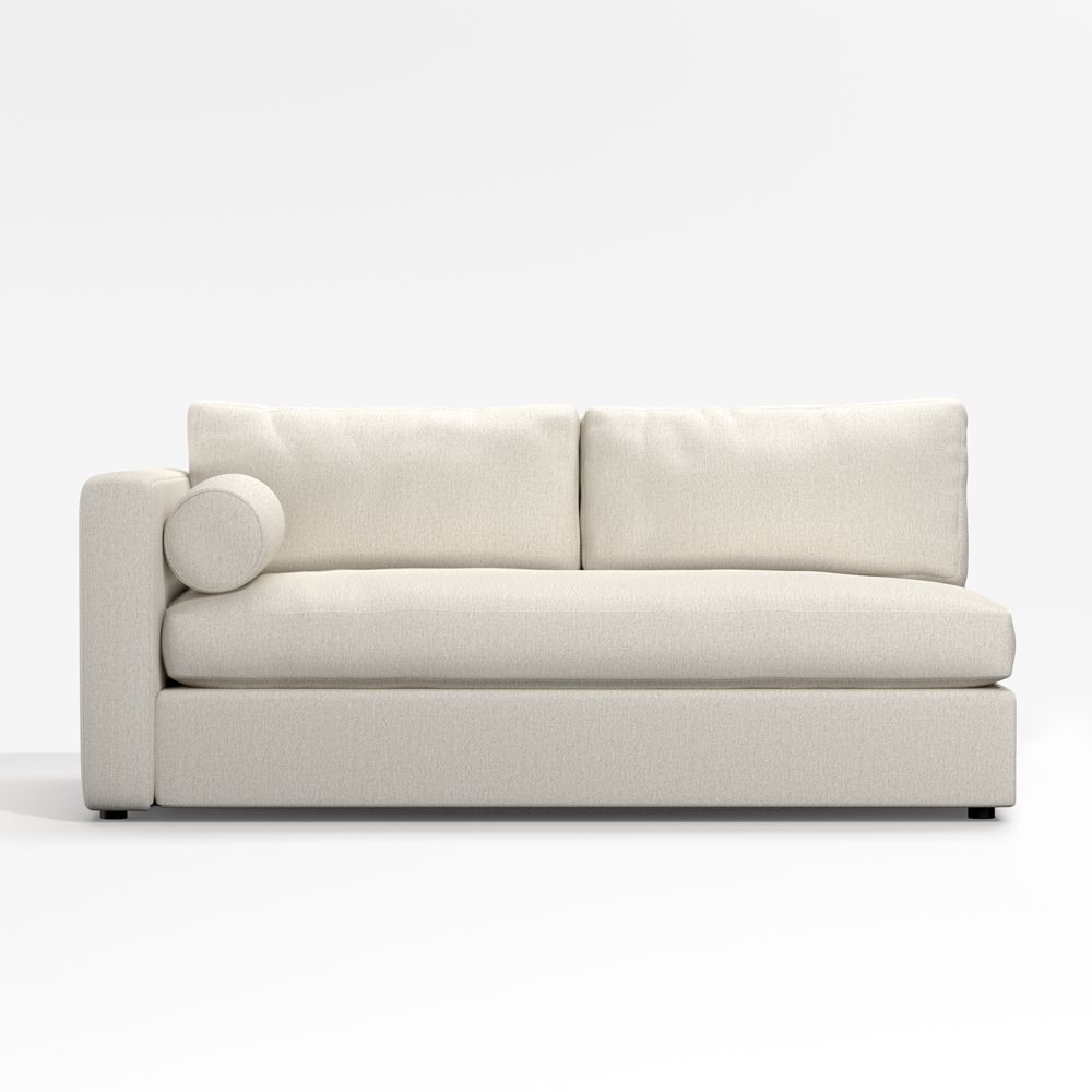 Aris Deep Left-Arm Bench Sofa Sectional Piece