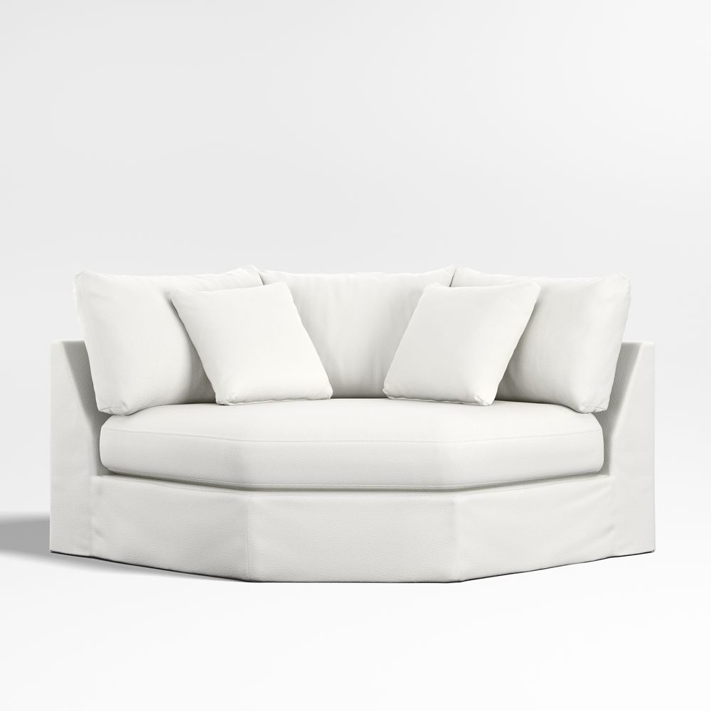 Willow II Wedge Chair Slipcovered Sectional Piece