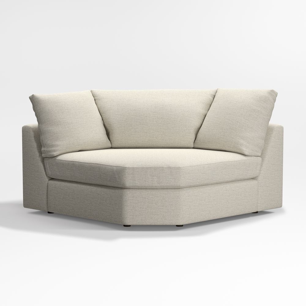 Lounge Deep Wedge Chair Sectional Piece